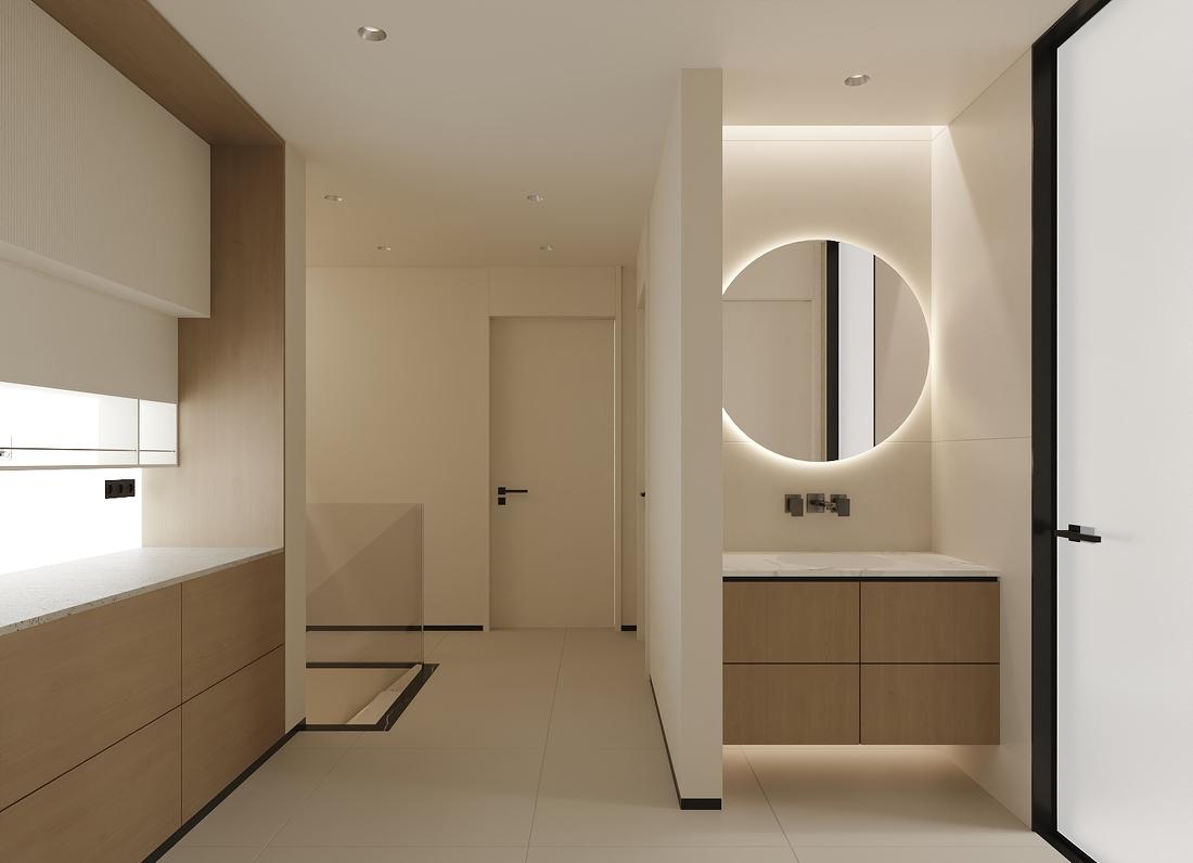 原木极简风跃层-18