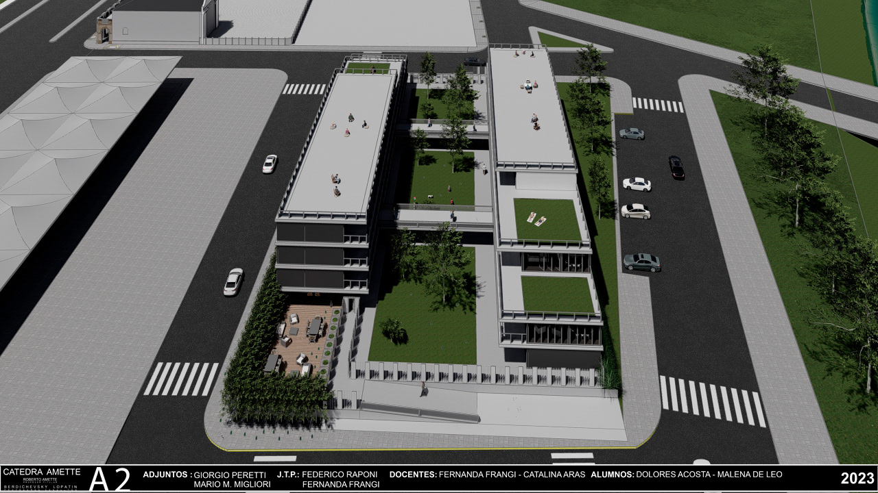 Edificio de Viviendas | A2 Cátedra Amette | 2023-14