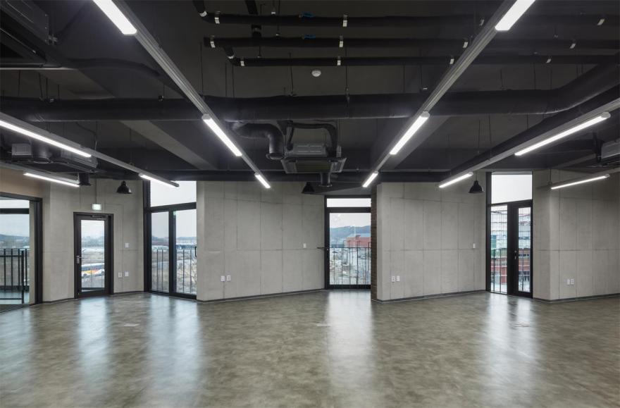 曲折红砖外立面的电影公司办公楼设计丨韩国京畿道丨戈者设计-14