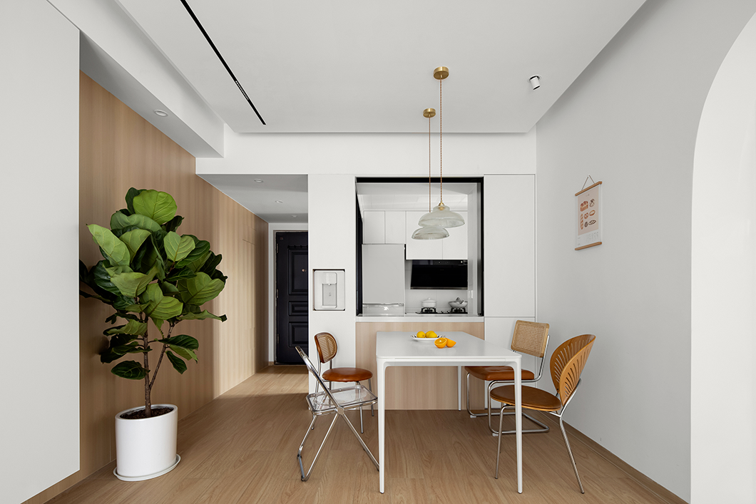 东莞海德·琥珀台 90㎡简约明亮私宅设计丨中国东莞丨六品设计-16