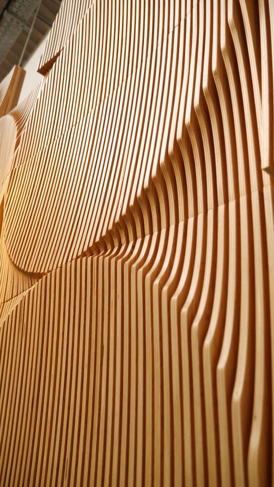 ENCODE伦敦设计展平行木墙覆层系统展示丨英国伦敦-8