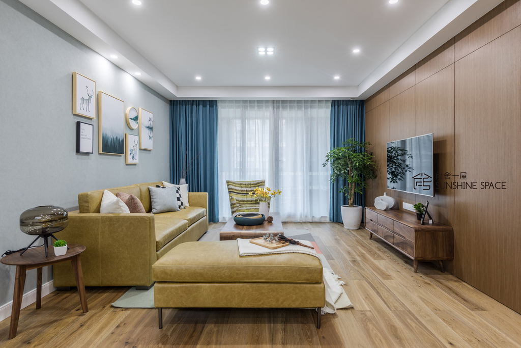 英溪桃源 130㎡北欧现代风家居设计,自然与工业共生的平衡美-29