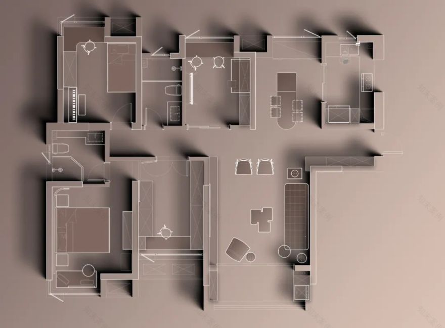现代简约空间 · 夫妻小爱好融合的兴趣集结地丨诗享家设计-110