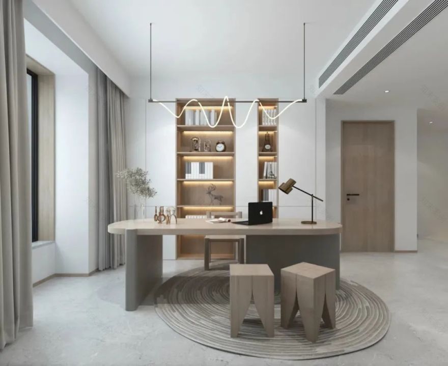 黄岗学府城简约私宅设计丨刘杨-23