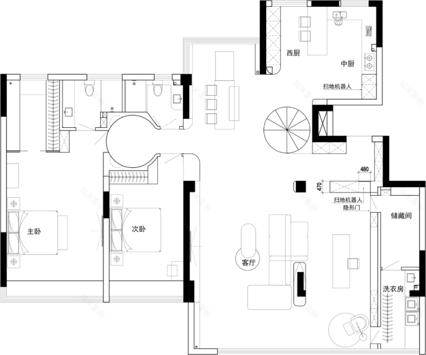 网红女主播的豪华家居丨中国洛阳丨晟宁装饰工程有限公司-24