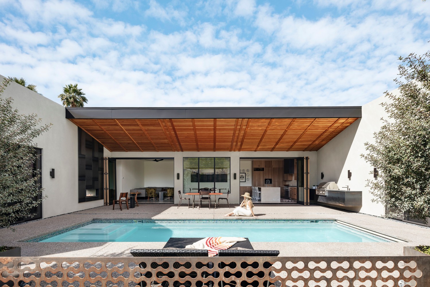 编织之宅 · 凤凰城现代庭院设计-21