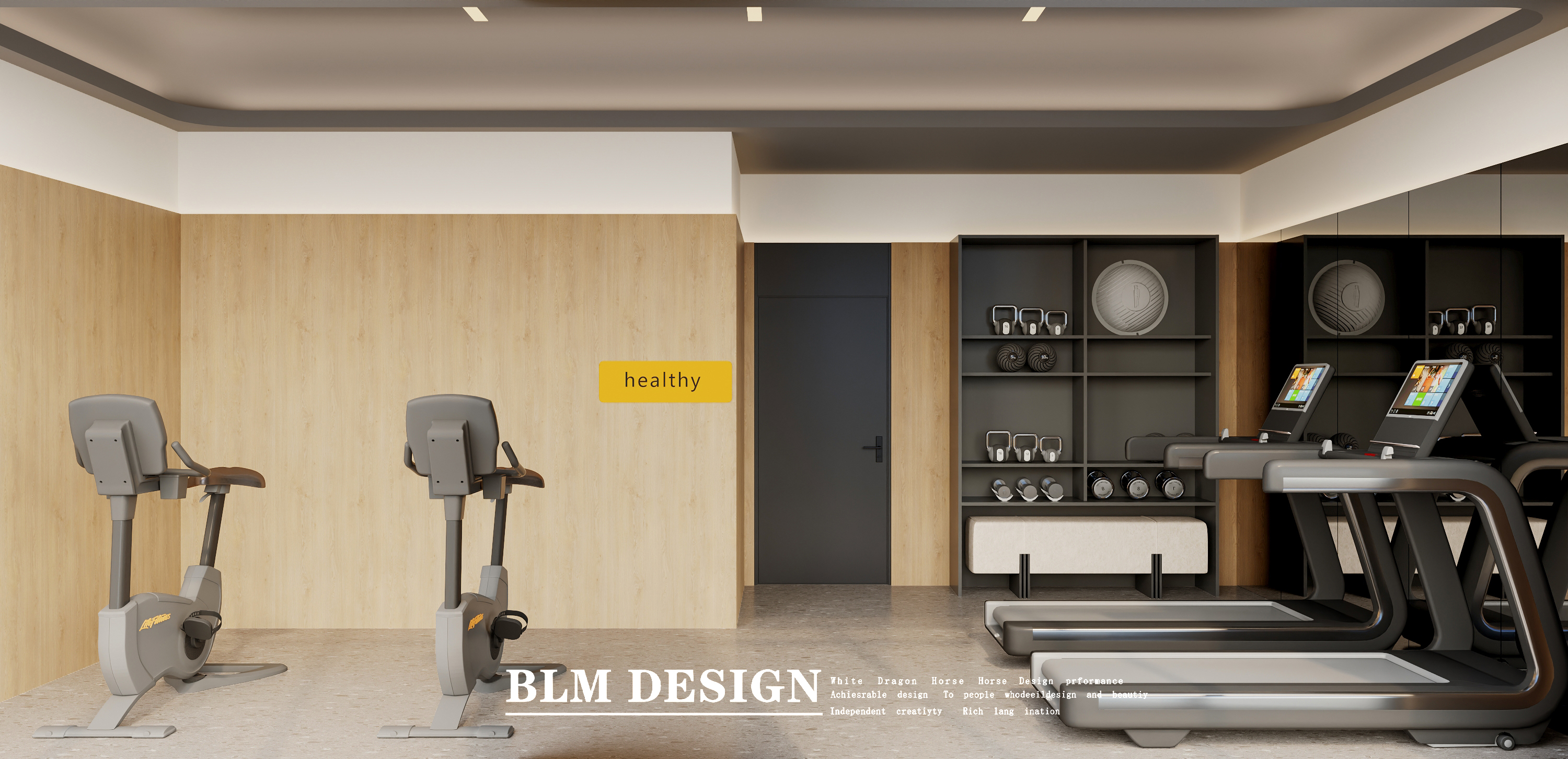 公寓式酒店设计案例分享—白龙马效果图-7