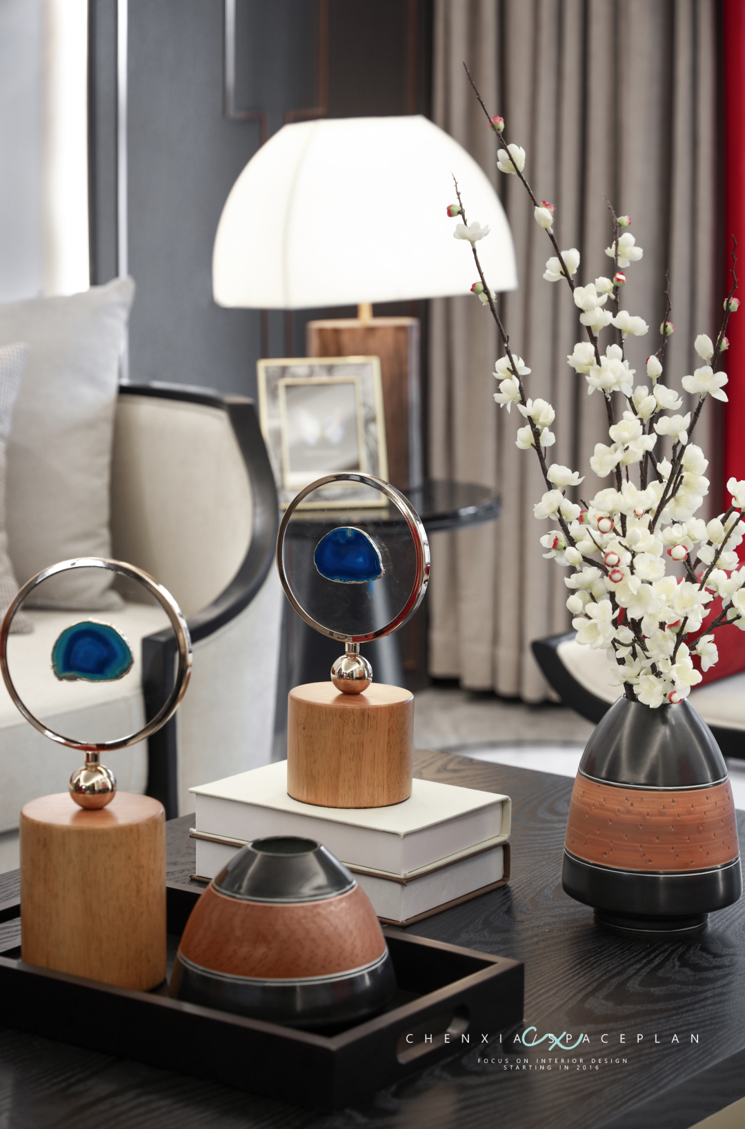 东城江南 230 平新中式样板间 | 辰夏作品,现代与传统的美学融合-34