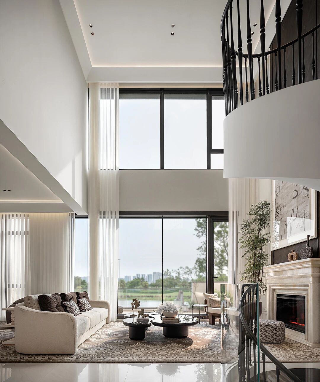 新作 x 折衷主义 法式浪漫 别墅大宅设计丨紫香舸-8