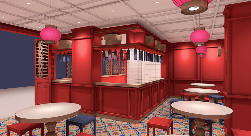 品深餐饮上海裕莲楼港式糖水店餐饮空间全案设计-1