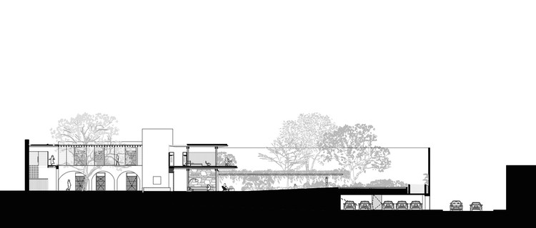 墨西哥城圣安吉尔住宅区扩建住宅-12