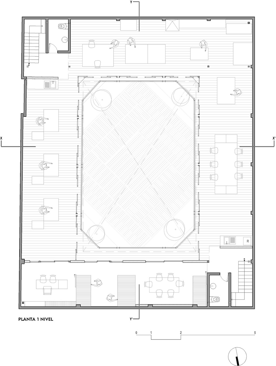Galería NN画廊丨t804 taller de arquitectura-45