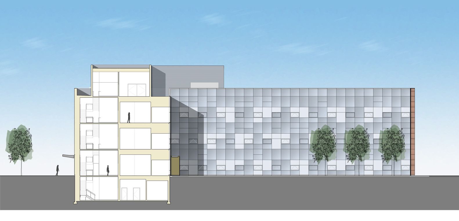 Nassau 社区学院 | 环保现代科学教学楼-69