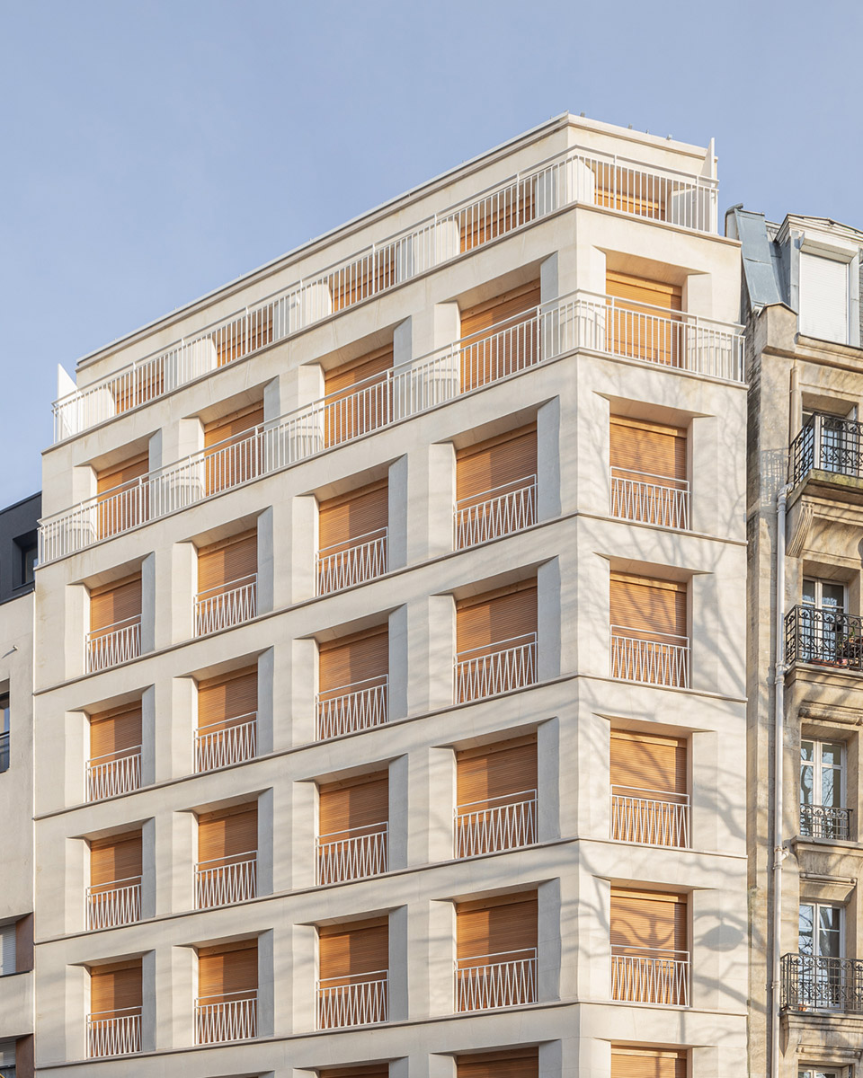 Rue Pradier公寓丨法国巴黎丨Mao Architectes（Fabien Brissaud等）-14