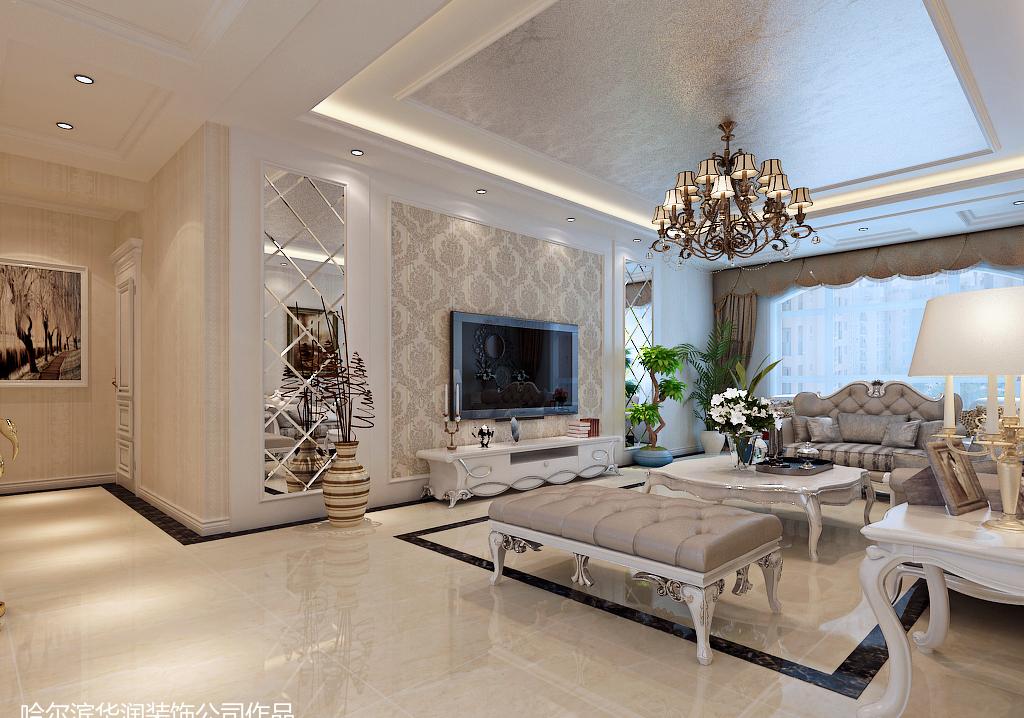 
华润装饰金色江湾116㎡设计装修方案 -0