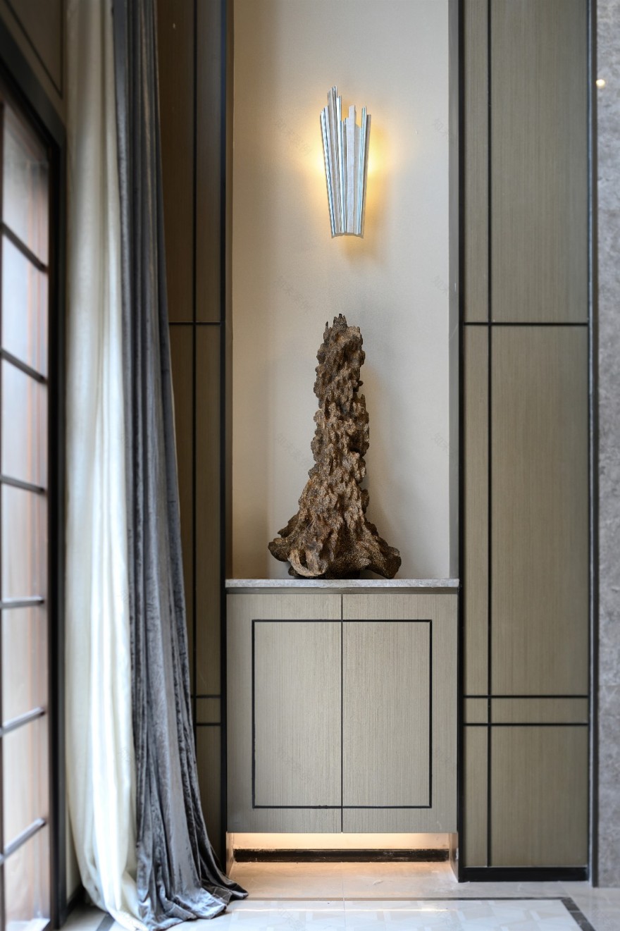 一线江景大宅,现代东方韵味与居家温情完美融合-0