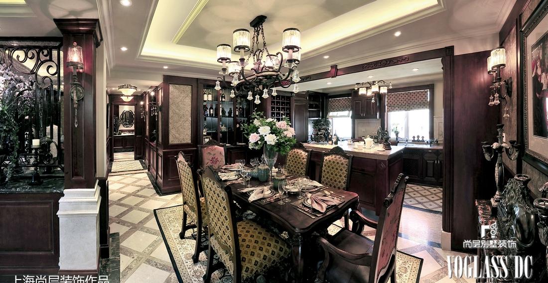 
招商海德名门美式别墅装修案例 -16