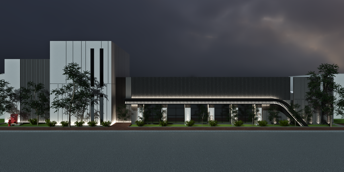 丰田培训中心外观设计-3