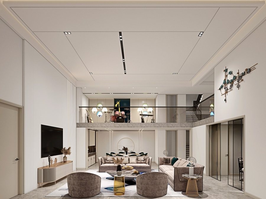 红绿撞色两室一厅丨Oleksandra Teslia-47