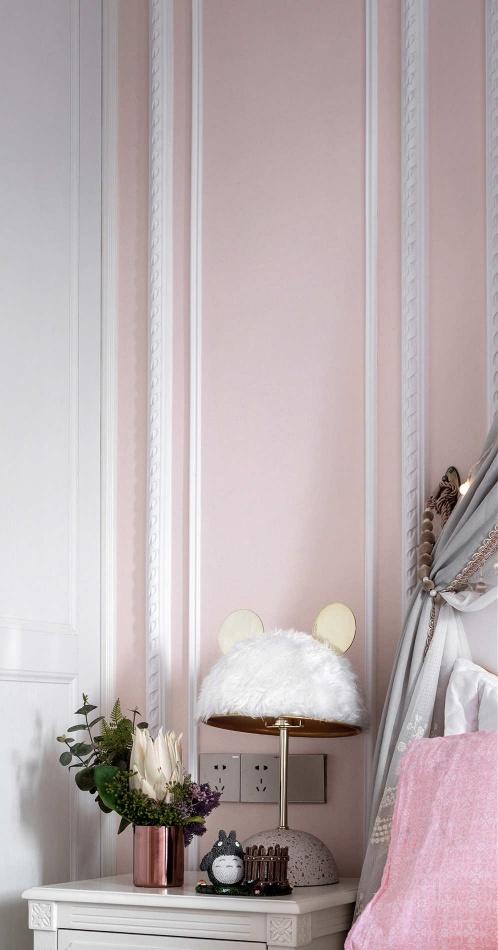 复式空间优化案例 | 阳光绿意下的美式轻奢家庭生活-41