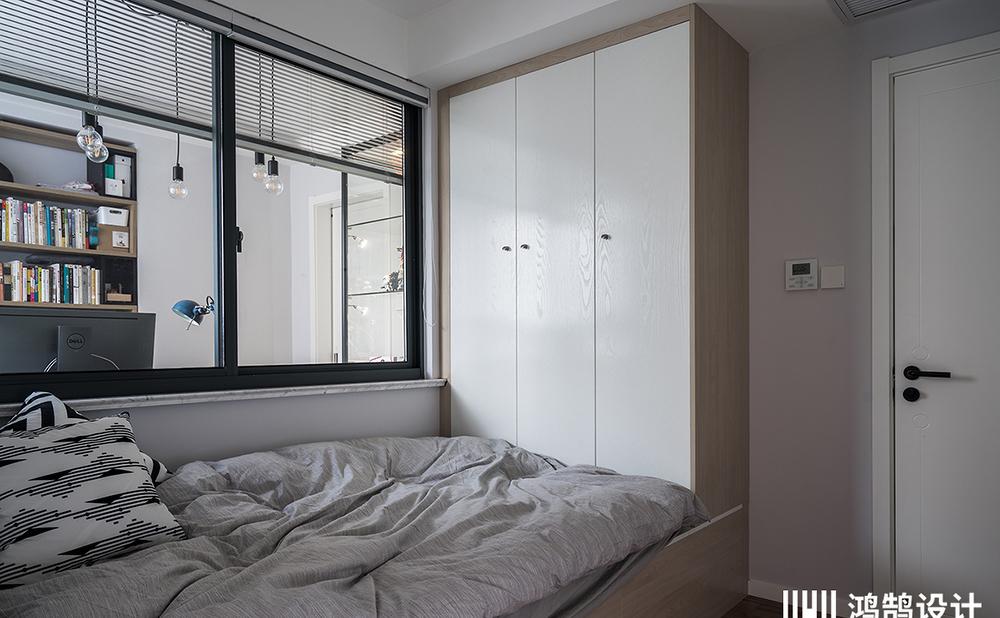 高级暖灰++ 灰咖色的空间魔法 | 客餐厅、书房、次卧、主卧全解析-25