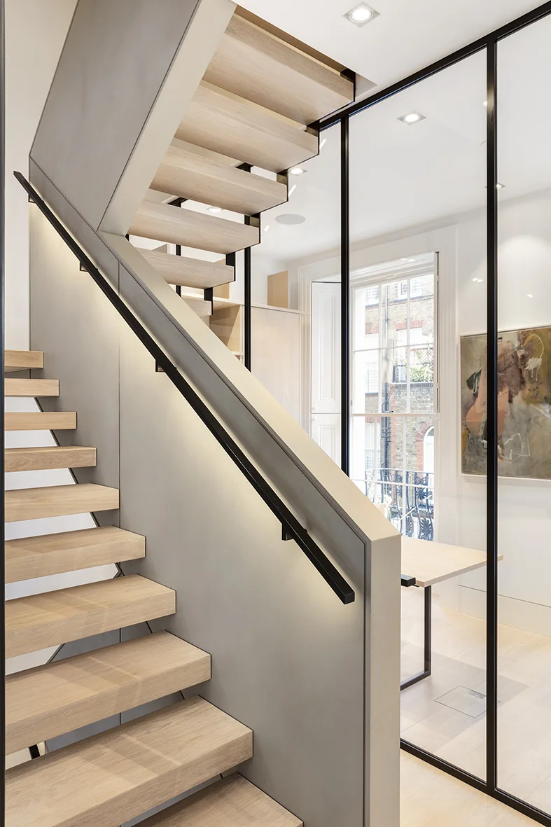 当代诺丁山联排别墅翻新项目丨英国伦敦-23