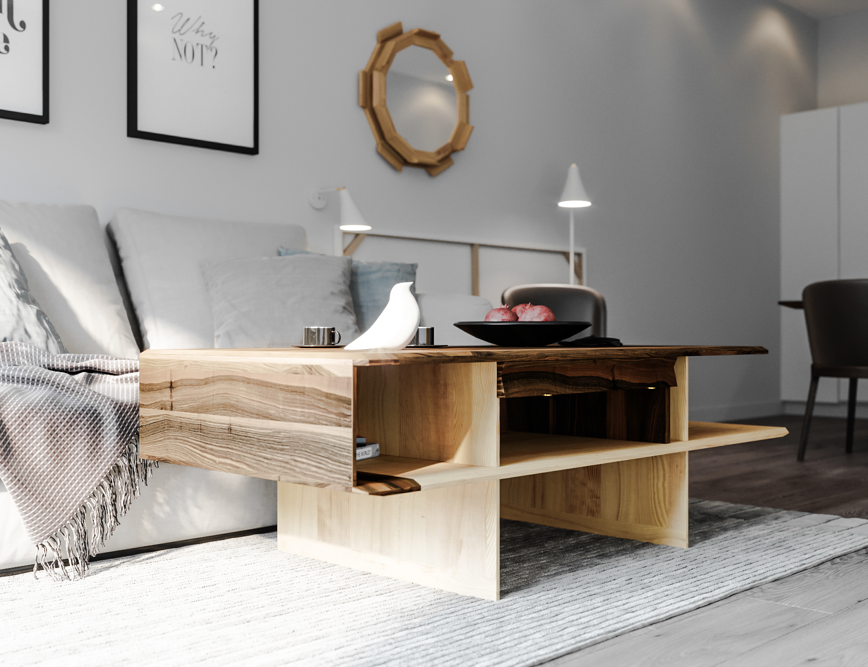 Fly Massive Millworks furniture in interior-13