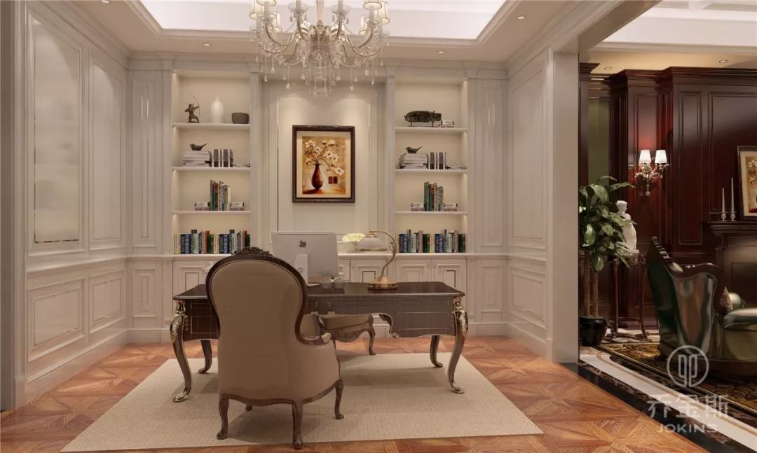 乔金斯秦皇岛展厅 | 轻奢新中式欧美风家居艺术-33