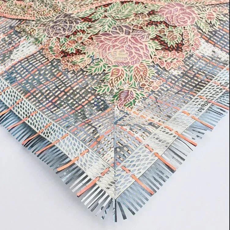 Myriam Dion 报纸改造艺术-29