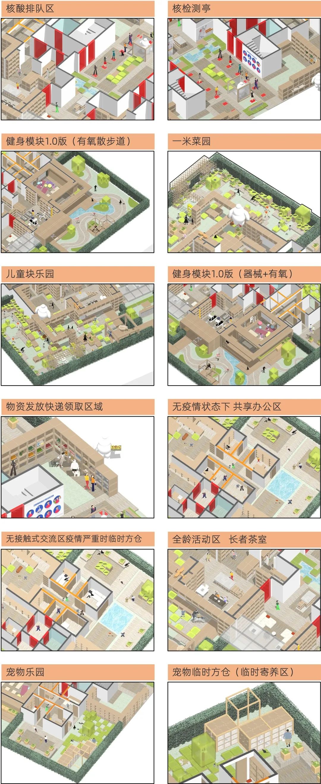 疫情下的社区空间创新设计丨中国上海丨中房研发团队-56