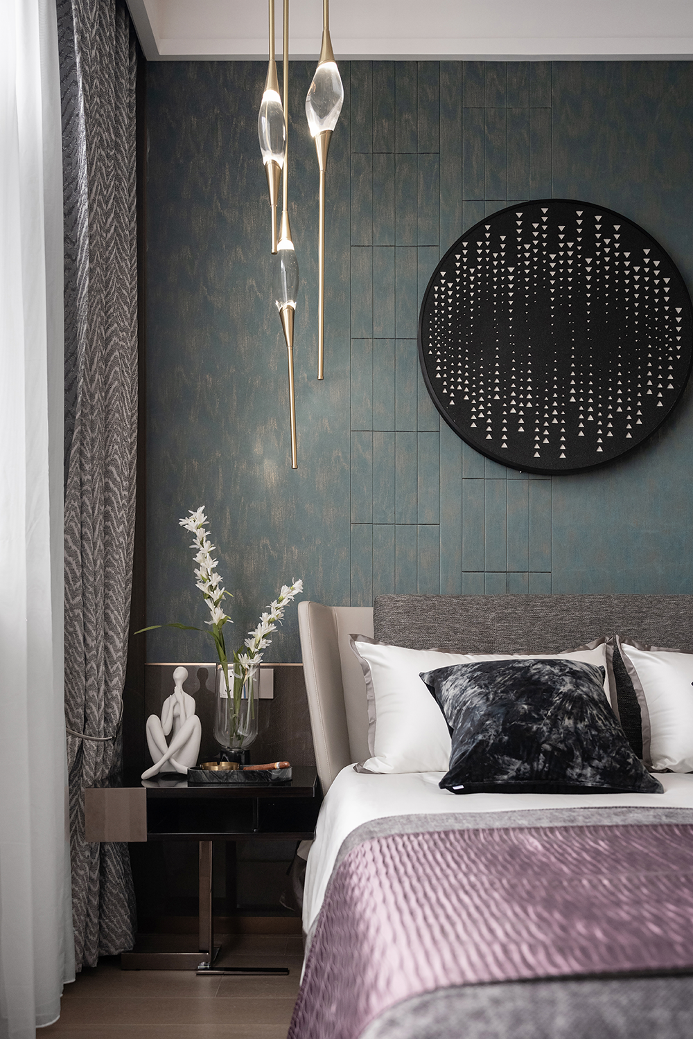 东华滨江新城下叠样板间丨中国湖南丨大伟室内设计(北京)有限公司,北京德方圆文化创意有限公司-21