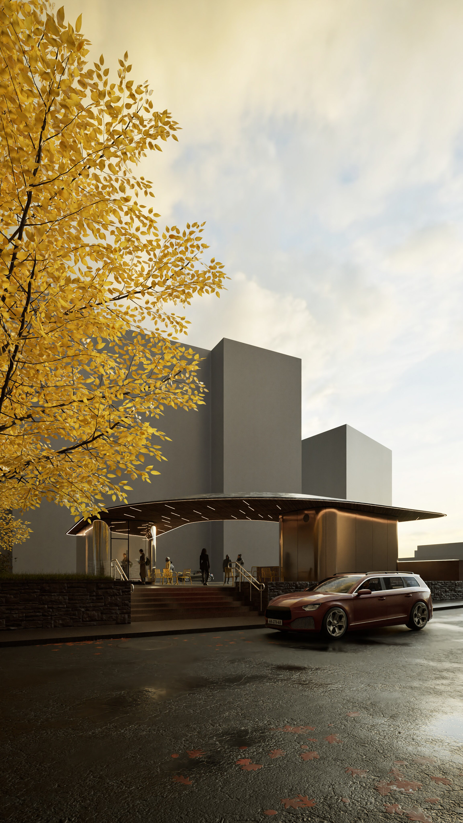 莫斯科公共 pavilion 建筑概念设计-11