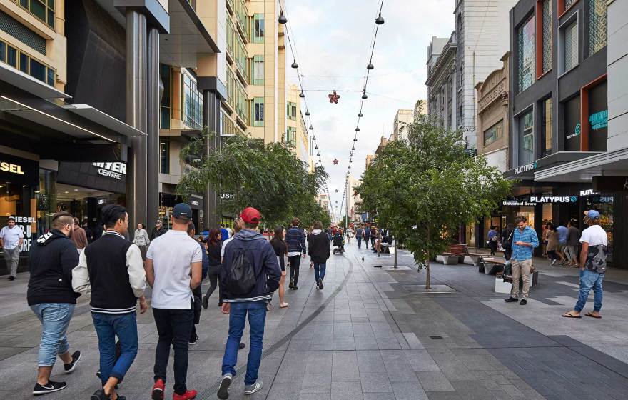 澳大利亚蓝道商业购物街景观-17