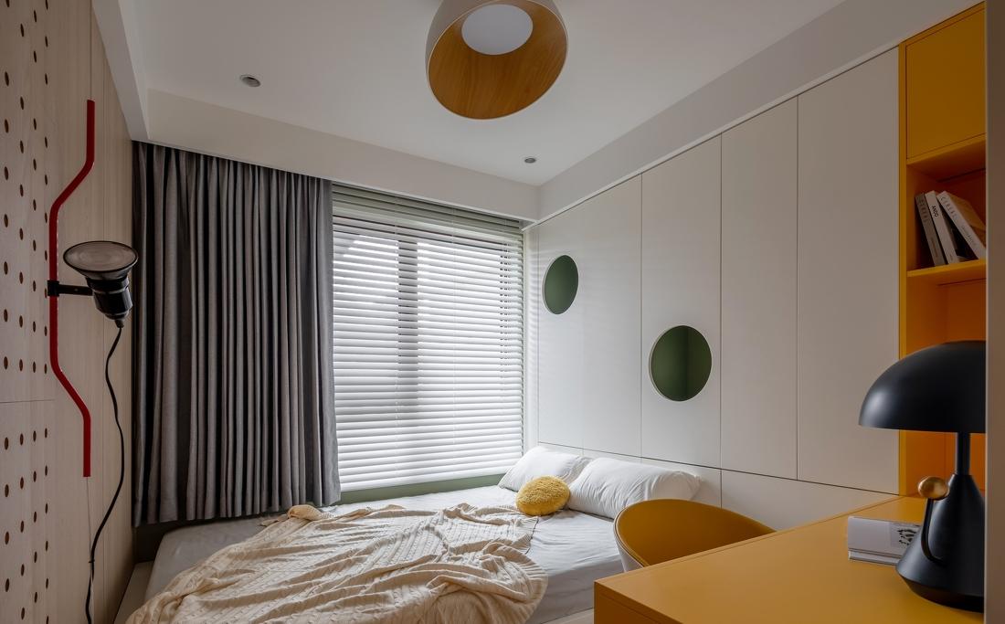 孟菲斯风格三代同堂温馨家居设计-50