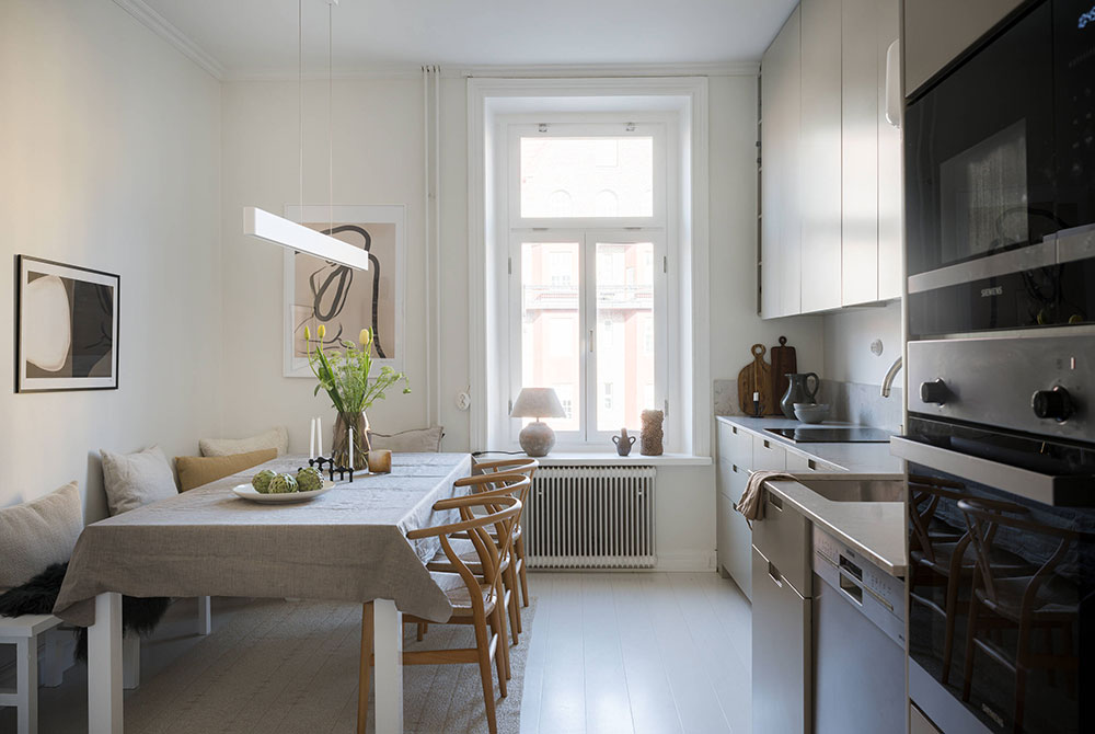 斯德哥尔摩优雅宽敞公寓设计-15