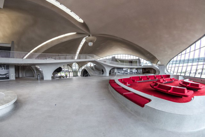 TWA Terminal 航站楼改造成酒店项目丨Stonehill Taylor-10