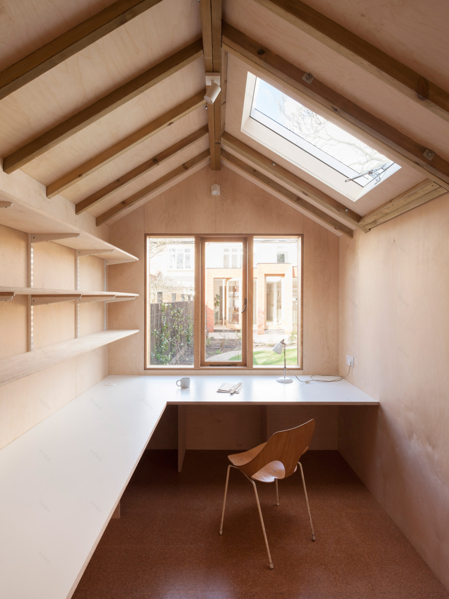Laura Dewe Mathews creates spaces for birdwatching and painting in London home-17