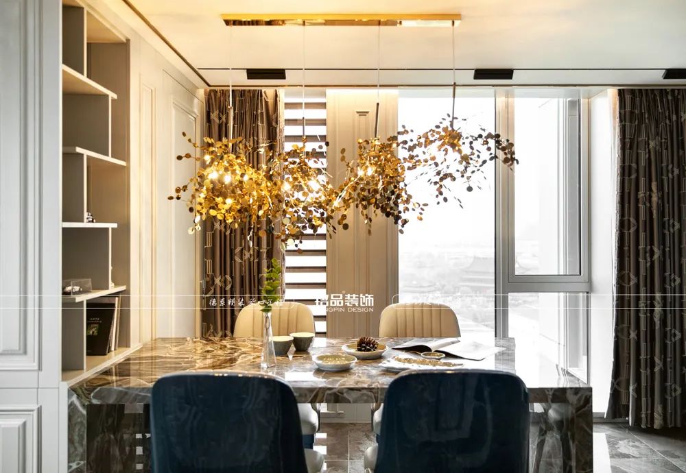 119 方横厅装出超大平层丨铭品装饰-36