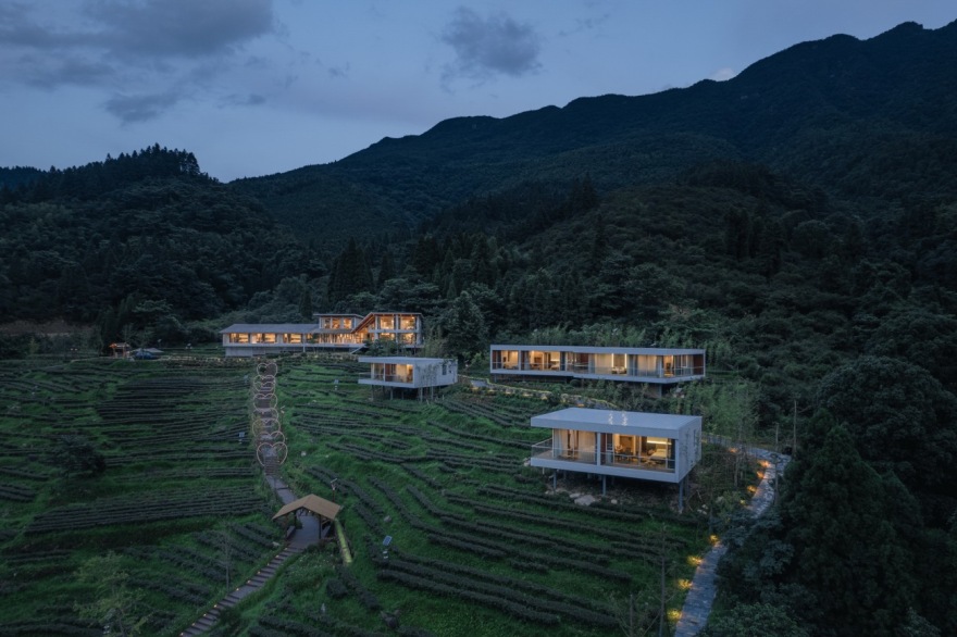 吉安黄竹岭茶田民宿丨中国吉安丨白岛营造设计工作室,介於建筑设计工作室-16