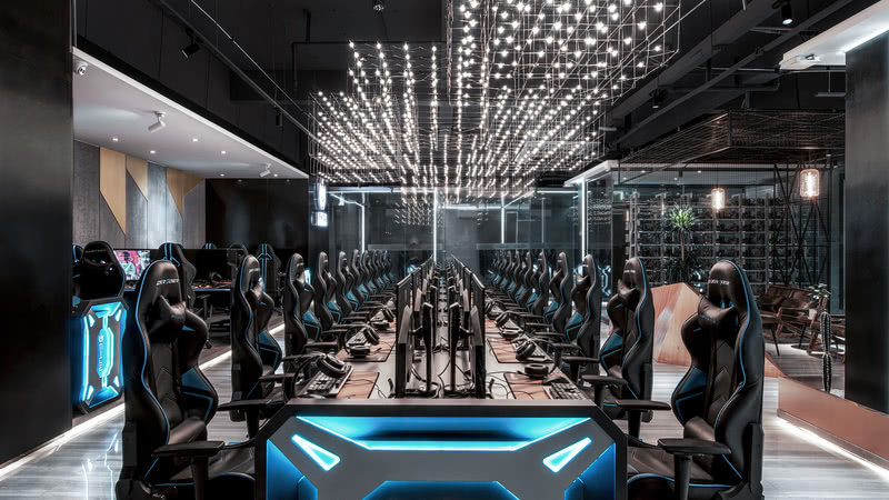 南宁南希NICE电竞馆 | 融入电竞精神的空间设计-44