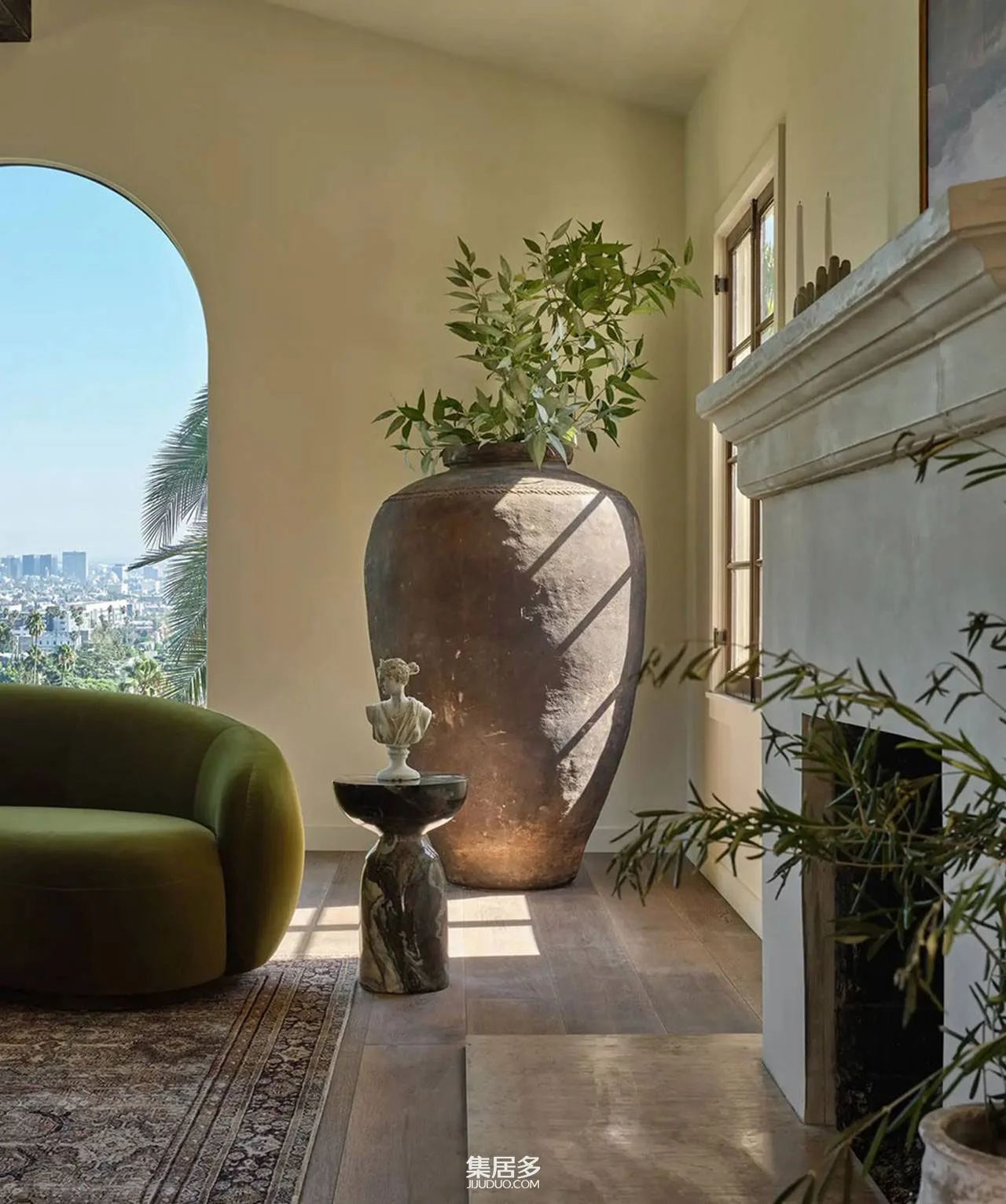 加州传统别墅现代内饰设计丨美国-7