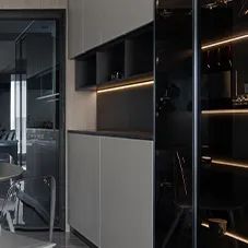 现代极简风精装房改造 · 时代城 130㎡优雅舒适家居设计丨无锡夏奇国际设计-41