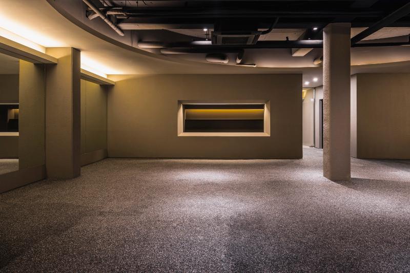 简约黑白色调，68 平健身中心室内设计-8