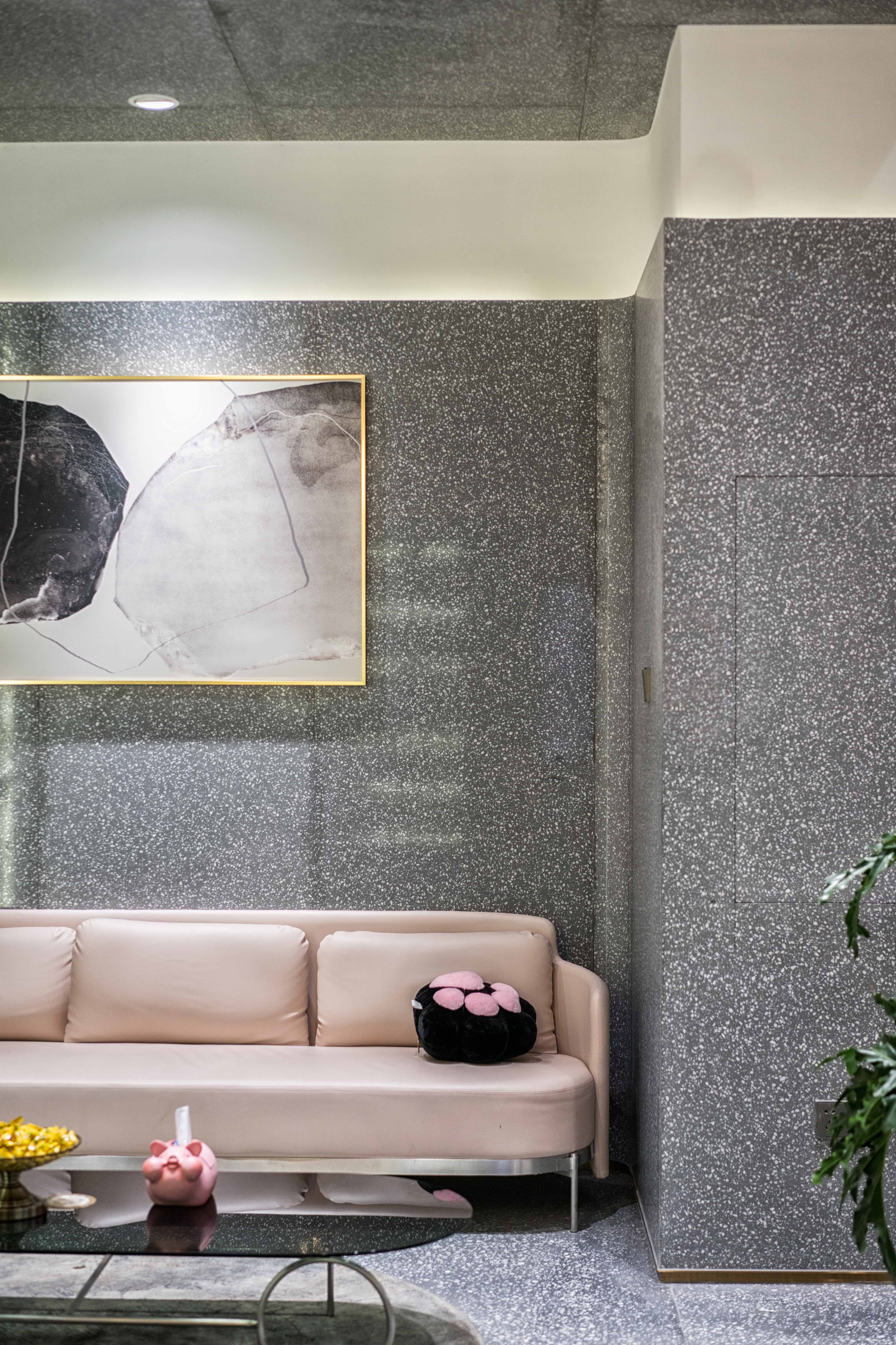 《静雅回廊》 | 广州美发沙龙设计,古铜钢与水磨石的完美融合-29