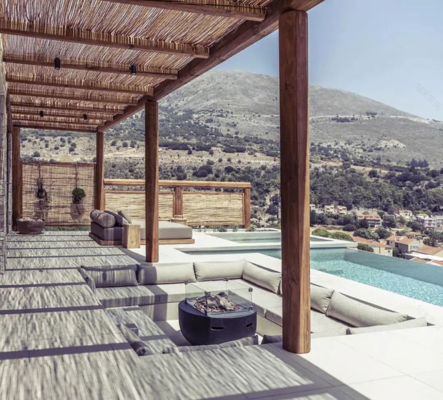 凯法利尼亚岛的石头别墅丨希腊丨Kleoniki Androni-36