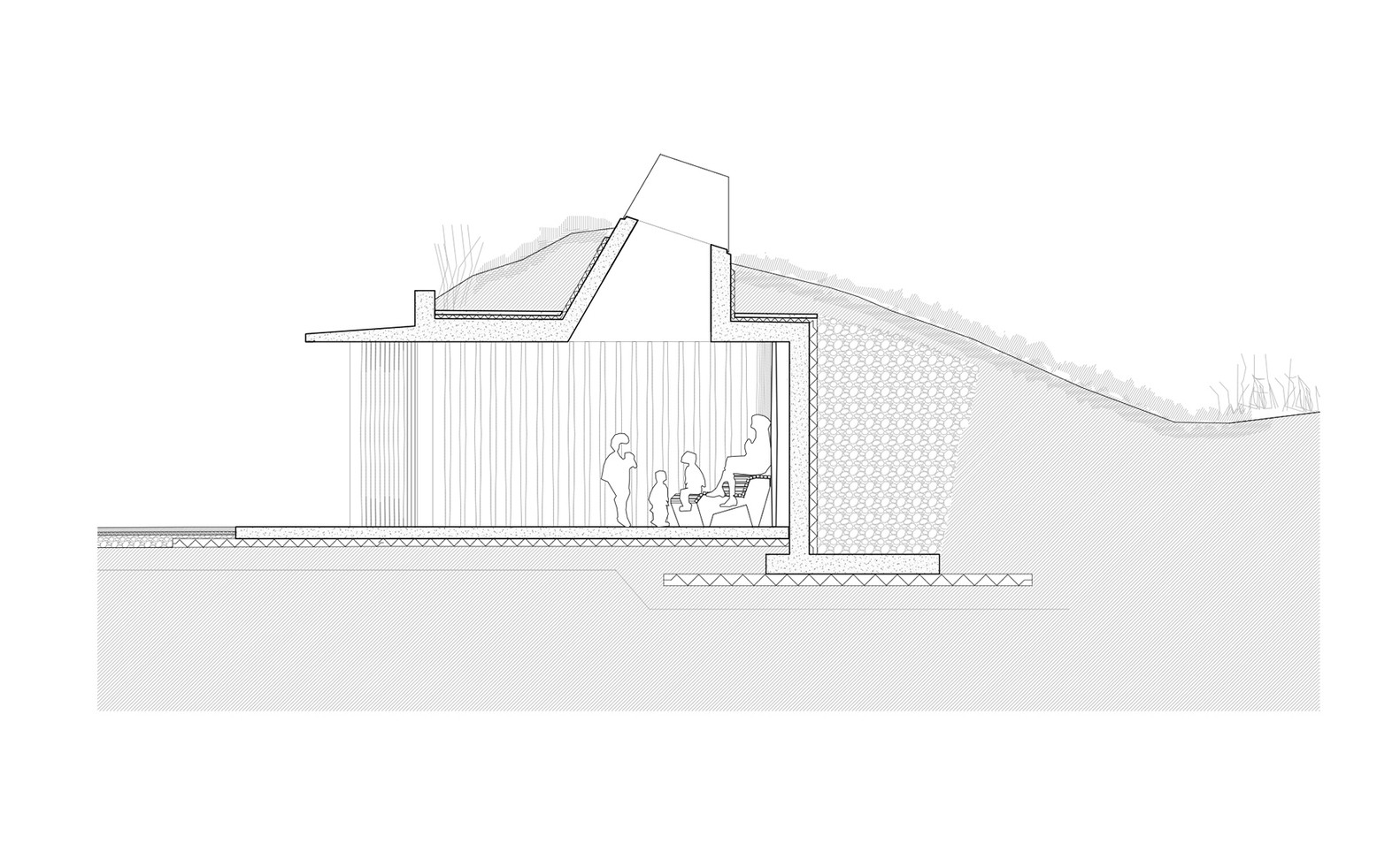 Krekke 高速公路休息区 | 公园与休息的完美融合-22