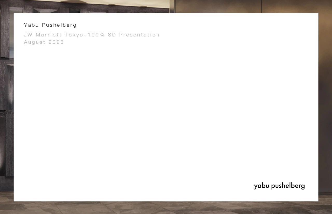 东京JW万豪酒店丨日本东京丨Yabu Pushelberg-8