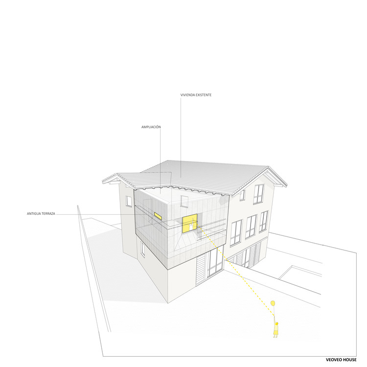 维奥住宅绿色景观中的现代石盒-7