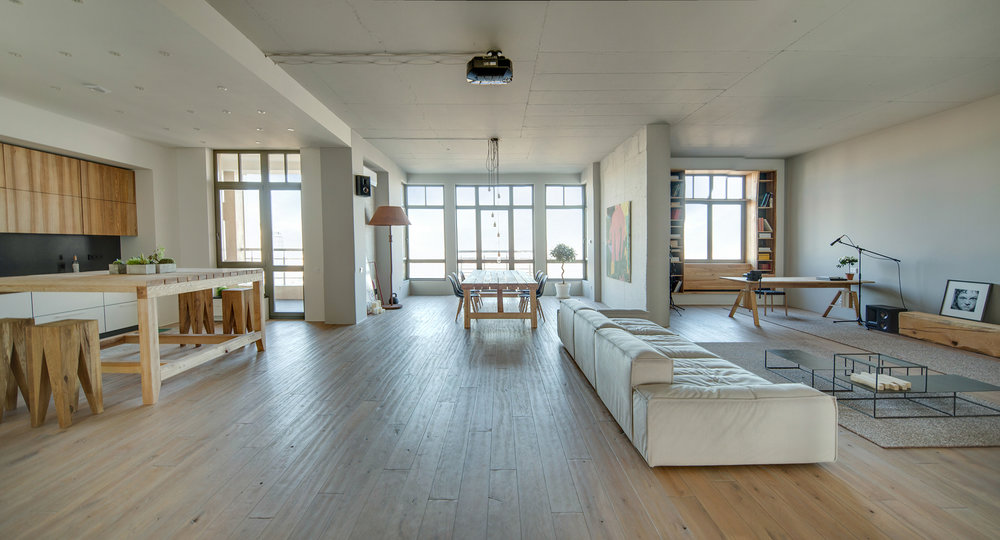 基辅工业风公寓 | 现代与原始的完美融合-3