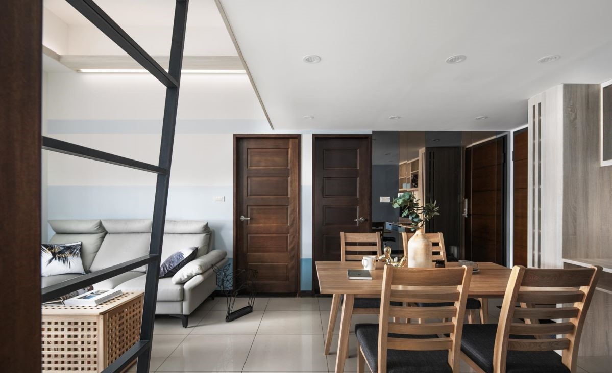 14 坪北欧风小夫妻新婚宅,空中阁楼、留言板工作室成亮点-22
